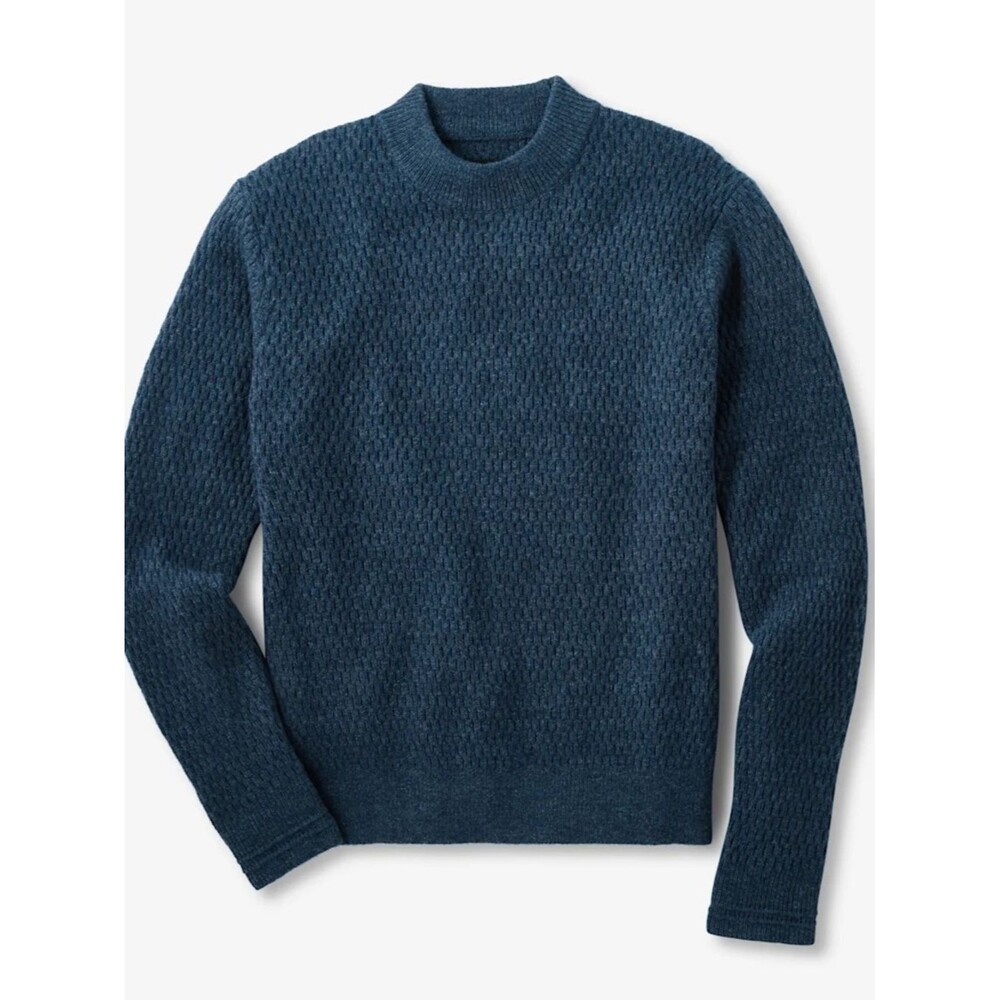 Line of Trade Crosscut Thermal Wool Blend Sweater